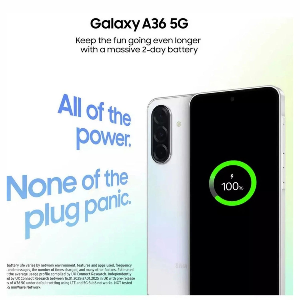 Samsung Galaxy A36 5G 256GB Awesome Black Smartphone