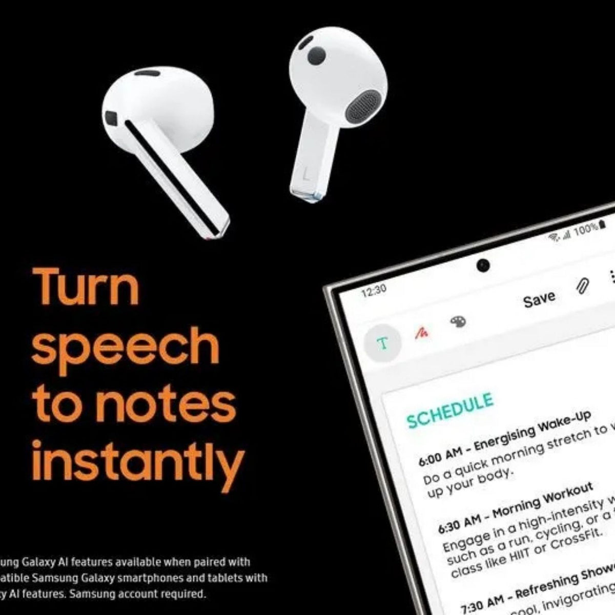 Samsung Galaxy Buds 3 Wireless Active Noise Cancelling Grey Earphones