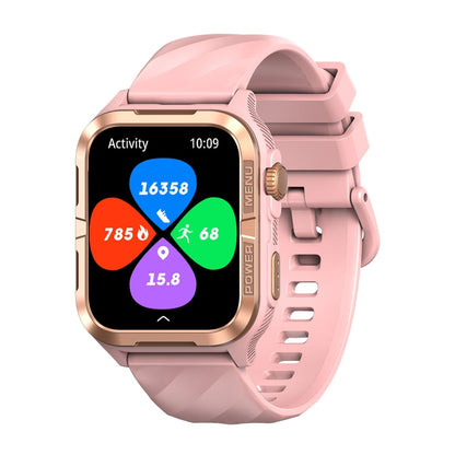 Blackview W10 Pro Bluetooth Calling, GPS & 600mAh Battery Pink Women's Smartwatch