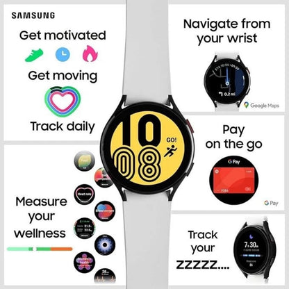 Samsung Galaxy Watch4 44mm Bluetooth & GPS Silver Smartwatch