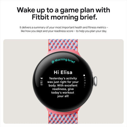 Google Pixel Watch 3 45mm Matte Black Wifi Android Smartwatch
