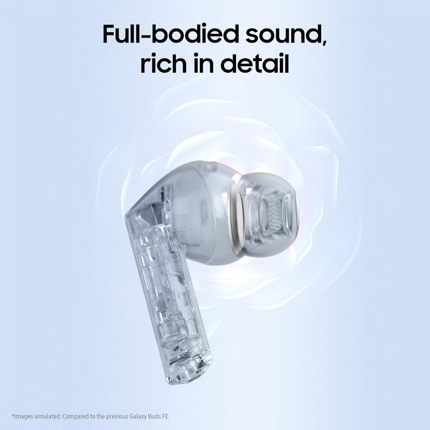 Samsung Galaxy Buds3 FE 360 Audio Active Noise Cancelling Grey Headphones