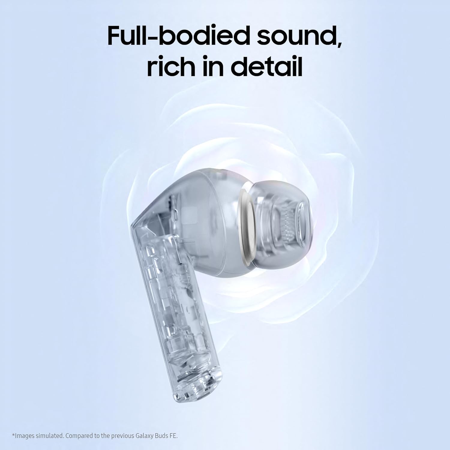 Samsung Galaxy Buds3 FE 360 Audio Active Noise Cancelling Grey Headphones