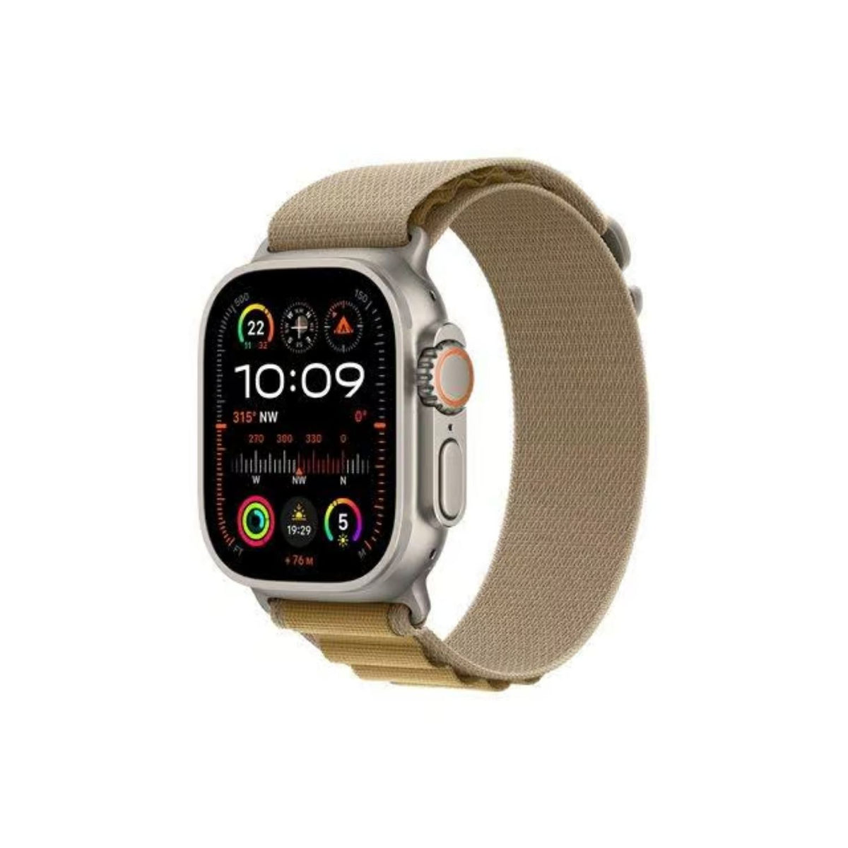 Apple Watch Ultra 2 GPS + Cellular 49mm Titanium Olive Alpine Loop