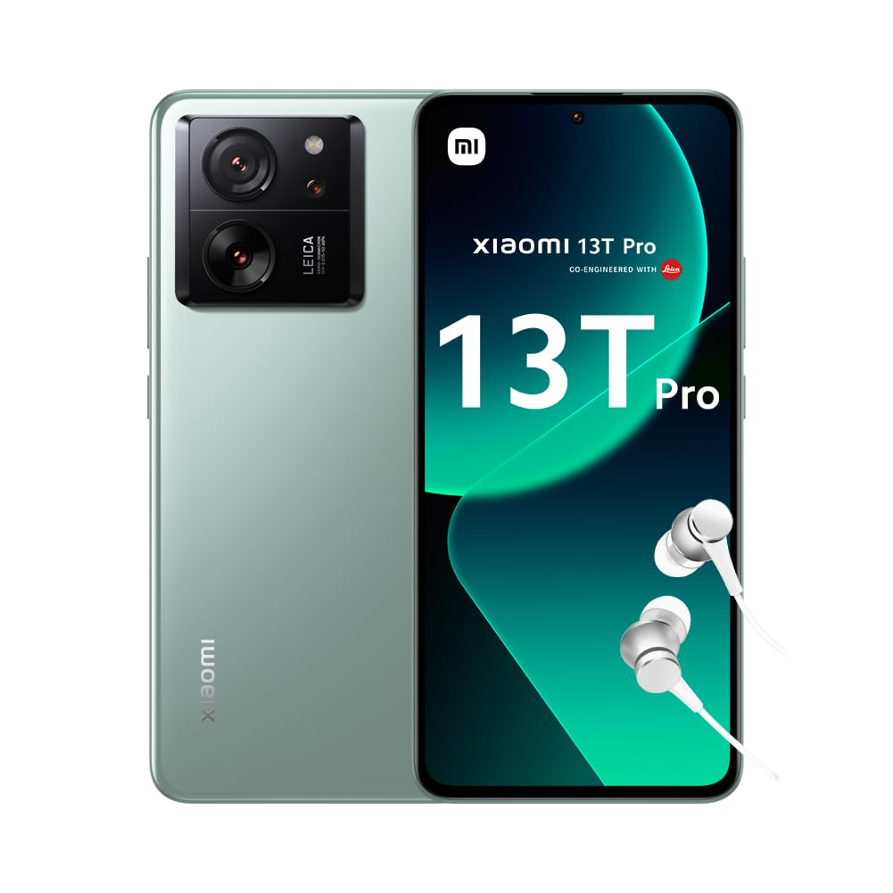 Xiaomi 13T Pro 512GB 12GB RAM Android Green Smartphone