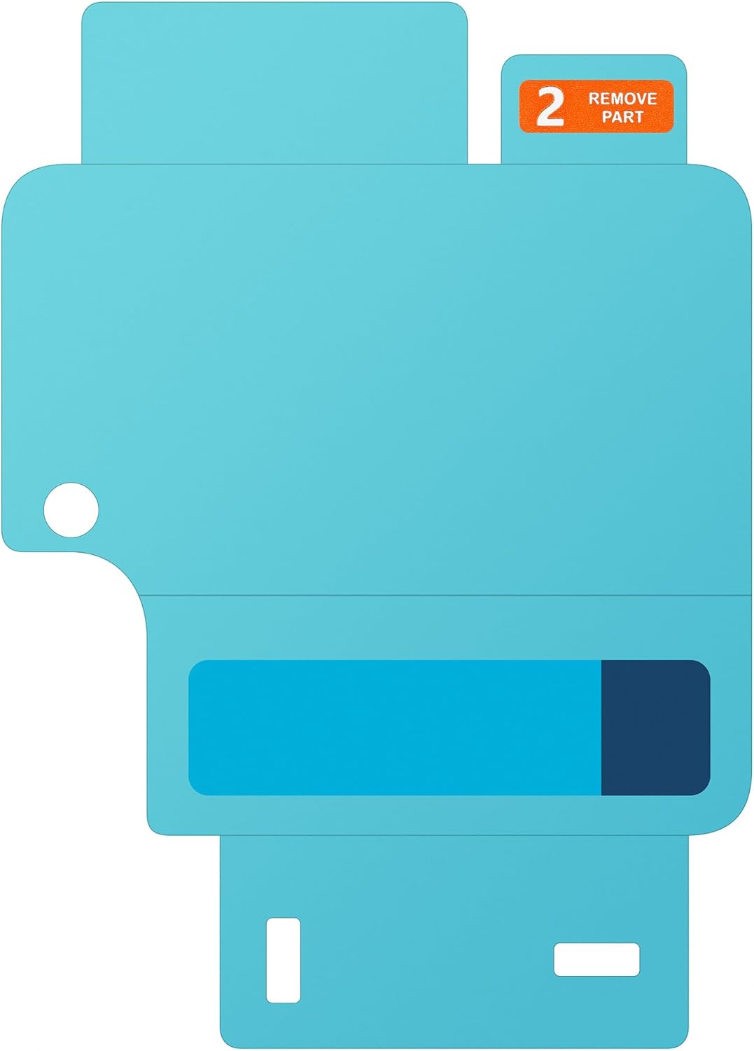 Official Samsung Galaxy Anti-reflecting Screen Protector for Galaxy Z Flip6 Transparent